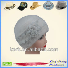 Hot Selling Winter Rabbit Hair Hat beret winter hat hats women beret white beret hats winter beret , LSA07